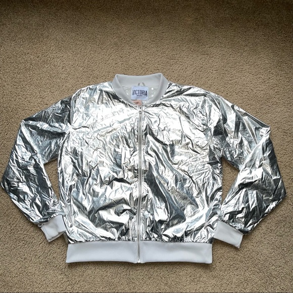 Limited Edition Victoria's Secret Sport Bomber Jacket Sz L NWT - Picture 5 of 9